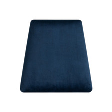 Heritage Royal Blue Velvet Seat Pad, fits Oaklands Cross Back Oak Dining Chair 