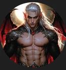 1 OZ 999 PURE SILVER HAYLEYBUG MINT DARK BLOOD PRINCE COLORIZED ART ROUND BATMAN