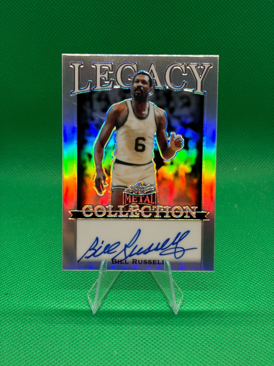 Bill Russell Autographed Basketball Trading Cards for sale | eBay