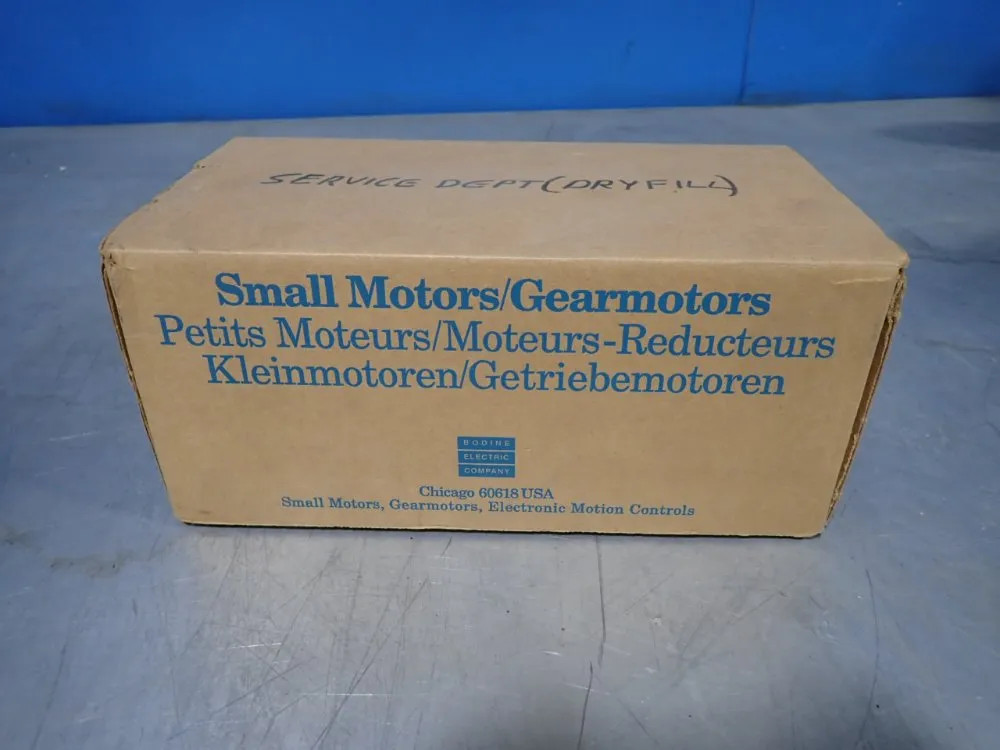 BODINE ELECTRIC COMPANY 24A4BEPM-D3 GEAR MOTOR 1/17 HP 04220430499