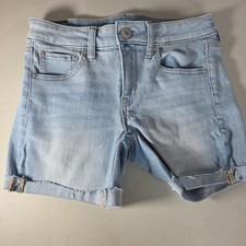 American Eagle Next Level Stretch Midi Cutoff Jean Shorts Women s Size 2