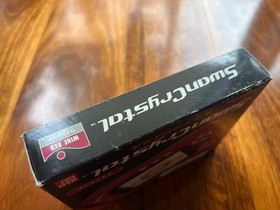 Bandai WonderSwan SwanCrystal console - Wine Red - NO SCRATCHES, CIB