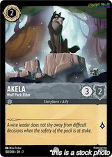 Akela - Wolf Pack Elder [7 - 182/204]Lorcana TCGNMCold Foil