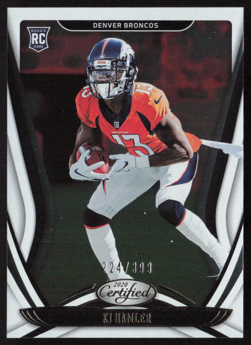 2020 Panini Certified #120 K.J. Hamler #/399 ROOKIE