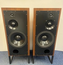 ATC SCM100A Active Stereo Monitor Speakers in Wooden Shipping Crate