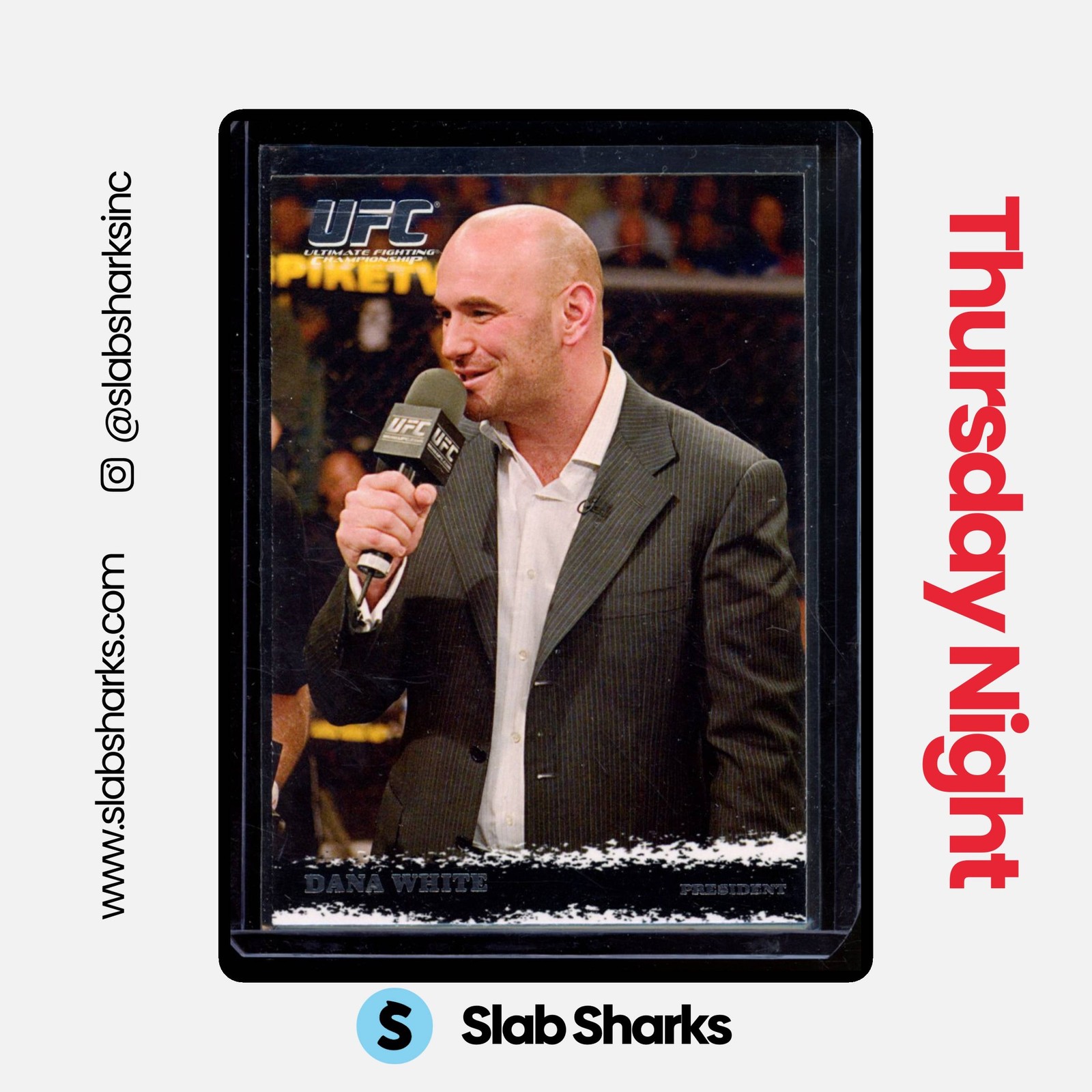 2009 TOPPS UFC ROUND 1 #97 DANA WHITE