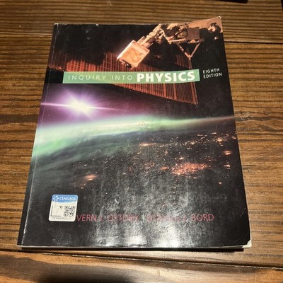 Inquiry into Physics (MindTap - Paperback, by Ostdiek Vern; Bord 