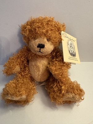 Russ Berrie Little Lost Bear Curly Ginger Teddybär Plüsch Magnetpfoten