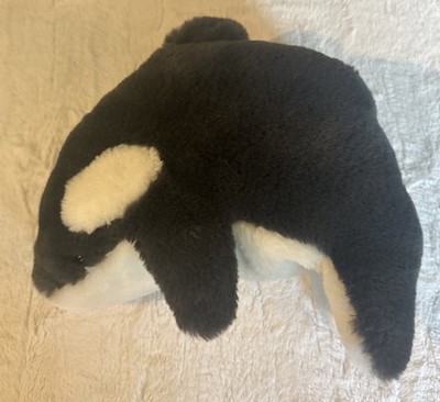 GUND Flynn Orca Whale Plush Premium Soft Stuffed Aquatic Animal Black/White 10 