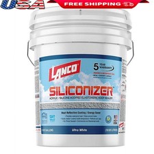 Rubberized Roof Sealer Elastomeric Waterproof Styrene Acrylic Indoor Outdoor Use