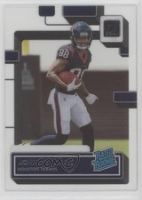 2022 Panini Clearly Donruss Rated Rookie John Metchie III #67 0w8