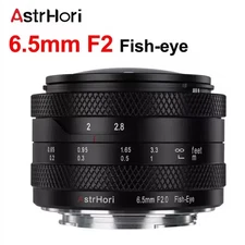AstrHori 6.5mm F2.0 Ultra Wide Angle Circular Fisheye lens RF/X/E/M43/Z-Mount