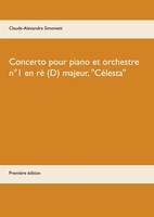 Concerto Pour Piano Et Orchestre N°1 En Ré (D) Majeur, CéLesta Simonetti Buch