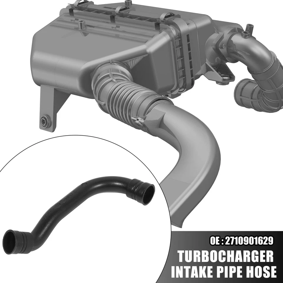 Air Intake Turbo Tube 2710901629 for Mercedes-Benz C200 C250 2010-2013 - Image 2 of 4