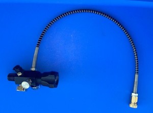 TUXING 4500PSI HPA Regulator Paintball Filling Station Charging Valve Dual Gauge