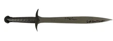 Elijah Wood Sean Astin Signed Lord of the Rings Sting Sword Prop Replica Beckett