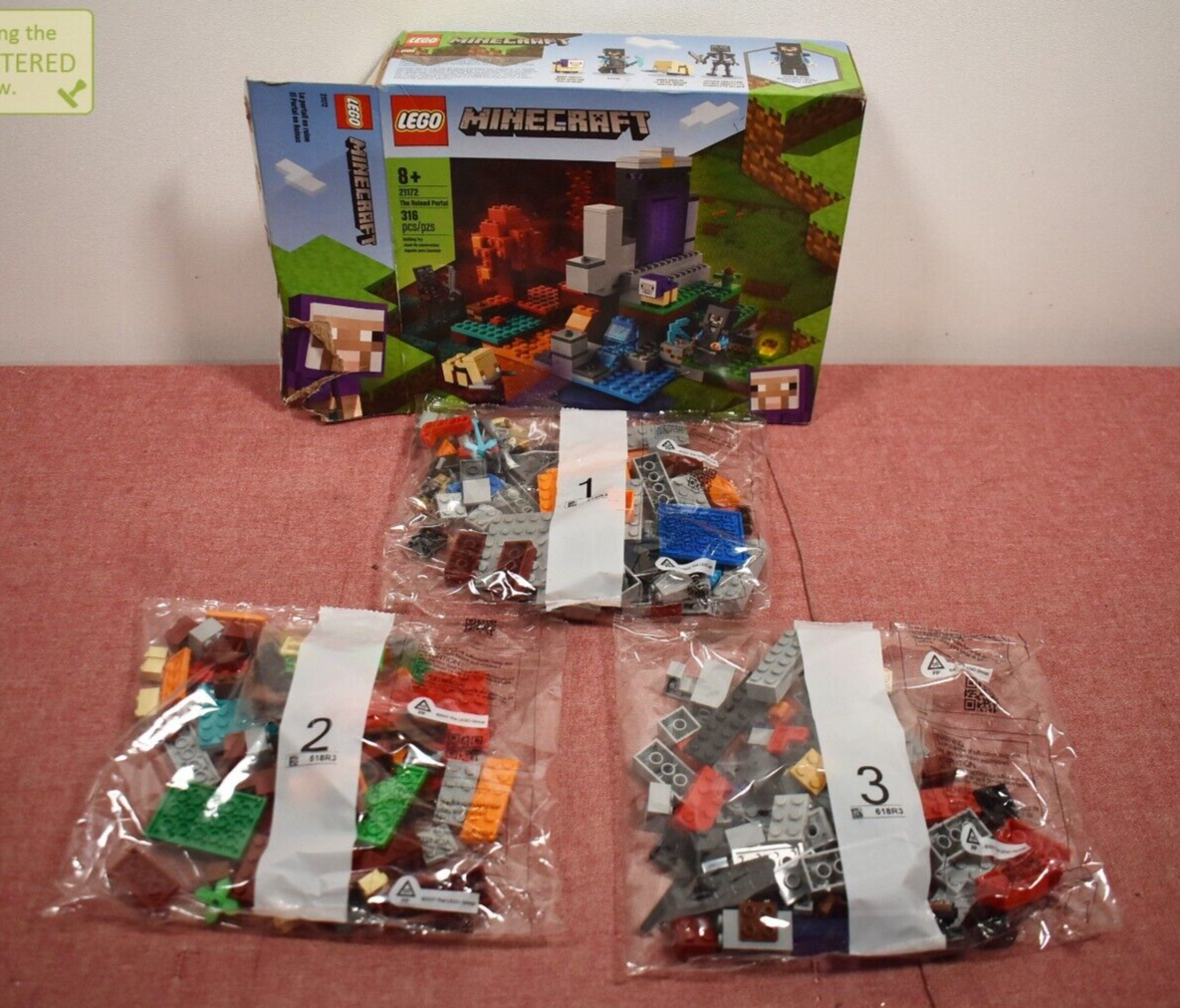 LEGO Minecraft The Ruined Portal 21172 | eBay