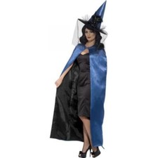 Smiffys Reversible Cape Adult Halloween Fancy Dress