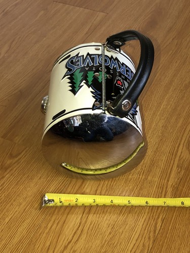 Little Earth Retro Minnesota Timberwolves NBA License Plate Metal Purse Handbag - Picture 17 of 17