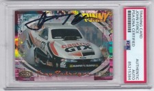 JOHN FORCE PSA DNA CERTIFIED AUTOGRAPHED SIGNED 1997 HI-TECH NHRA FUNNYCAR CHAMP
