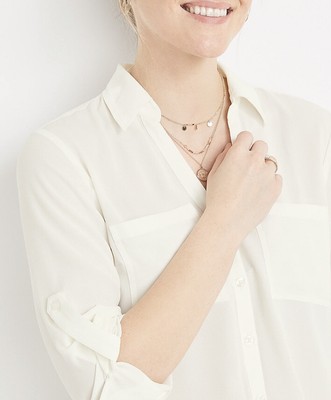 maurices white tops