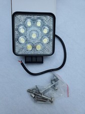 Annt Led Work Light - 27w Square Flood Beam F0109 Nib