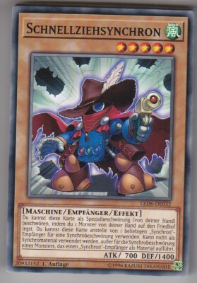 Yu-GI-OH Schnellziehsynchron Common LED6-DE032 NEU!