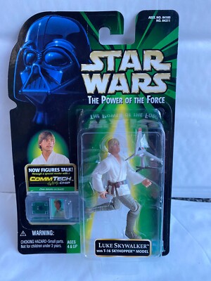 Star Wars Power Of The Force Luke Skywalker T-16 Lufthüpfer Kenner Actionfigur