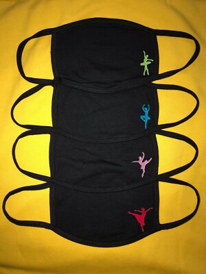 dancing Kids teen Adult Face Mask Reusable Washable Soft Fabric cover gift set 