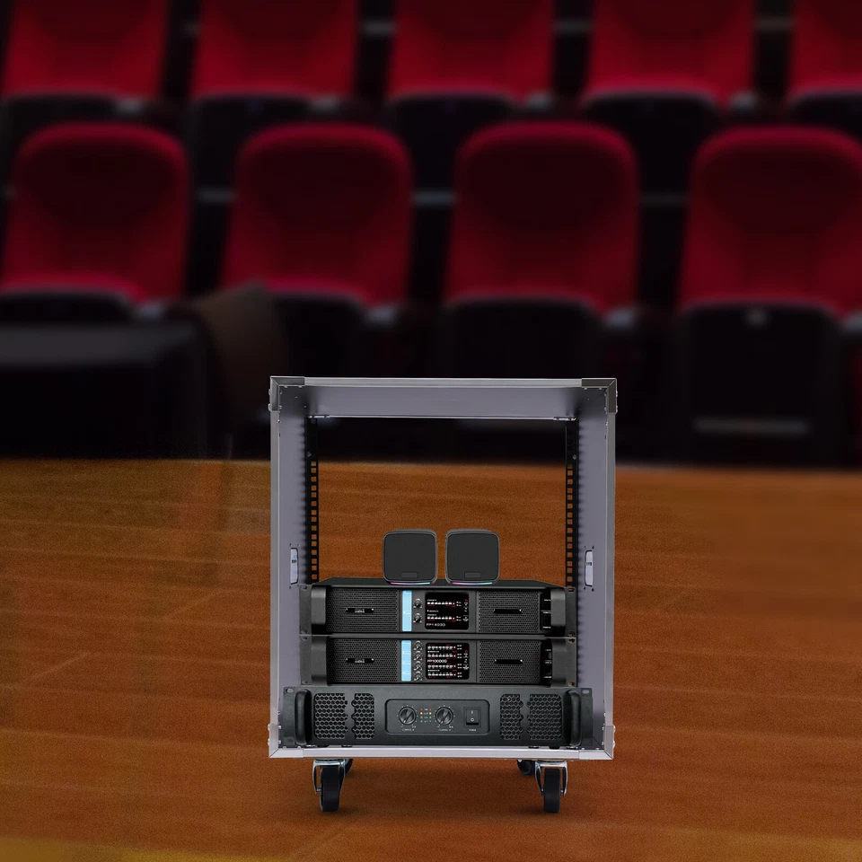 12U Rolling Network Server Data Cabinet Rack Equipment Rack Cabinet - 21" Deep - Image 3 of 4