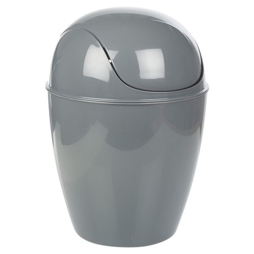5L Plastic Swing Top Bin Trash Can for Bathroom, Office, and Under-Counter Use - Picture 14 of 23
