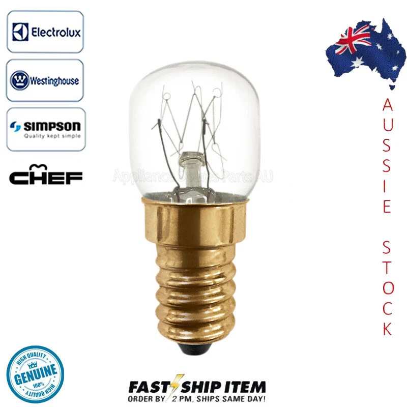 Chef oven 2024 light bulb