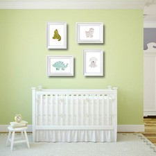 Set of 4 Dinosaur Nursery Prints P18