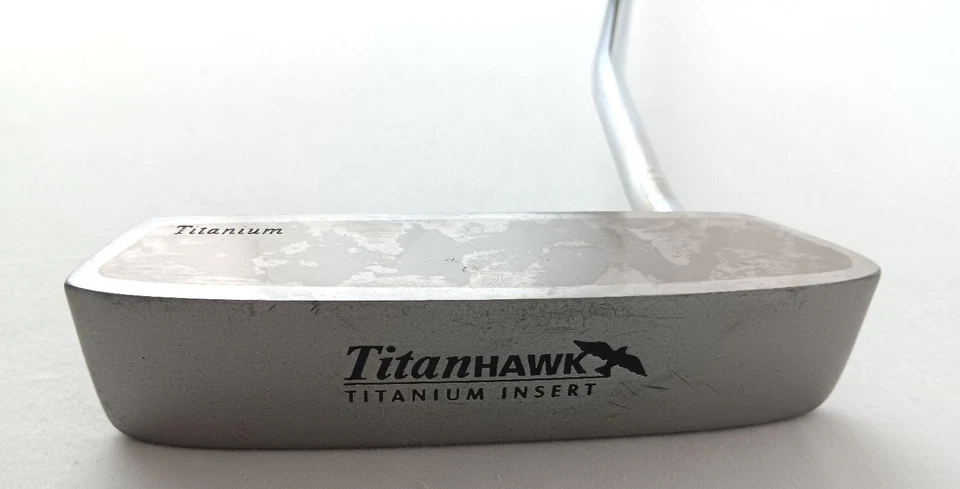 Titan Hawk Titanium Insert Putter Right Handed Steel Shaft 34" - Image 2 of 4