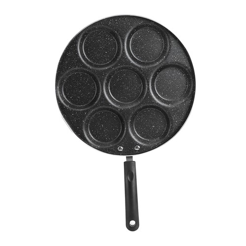 7 Holes Frying Pan Non Stick Cooking Pan For Home Kitchen CBK - Picture 7 of 24