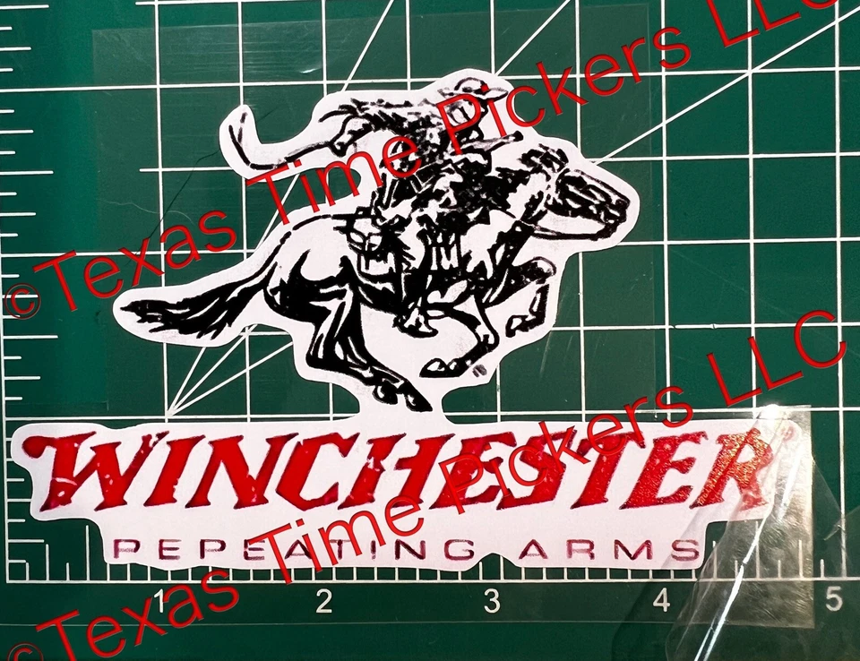 🔥Winchester Repeating Arms Vinyl Sticker Decal Rifle Shotgun Ammo Ammunition - Image 4 of 4