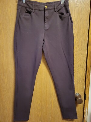 Dark Brown Jeggings By Michael Kors. Sz 8. Worn Twice, Excellent Condition