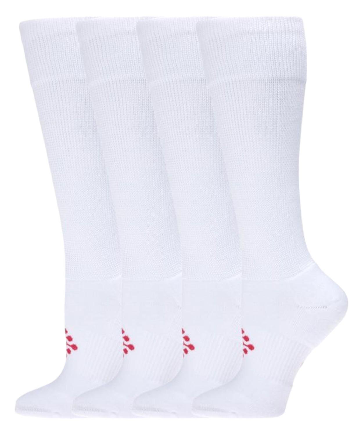 Носки TrueEnergy 4-pack Wide поверх голени белые