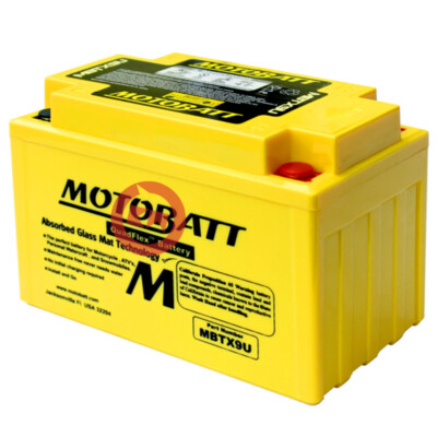 BATTERIE MOTOBATT MBTX9U VERSIEGELT HONDA CBR RR FIREBLADE 919 1992-1999