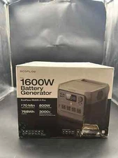 Ecoflow 1600W Battery Generator Ecoflow River 2 Pro 768Wh Model EFR620