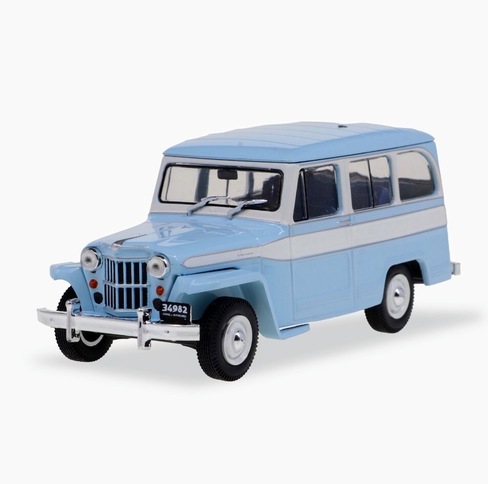 IKA Estanciera 1965 Jeep Willys Argentina Rare Diecast Car Scale 1