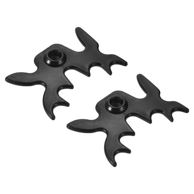 2Pack Billiard Brücke Kopf Plastik Pool Billardqueue Stick Brücke Steckbar