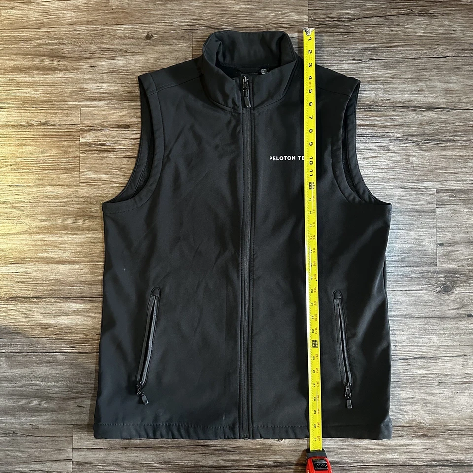 Chaleco negro pelotón Storm tech Performance Tech grande para hombre Foto 4 de 4