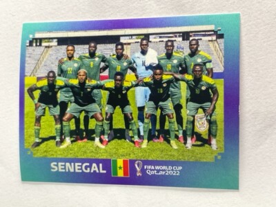 Panini FIFA WM 2022 World Cup Qatar Sticker Senegal SEN1 Team Shot Photo Foto