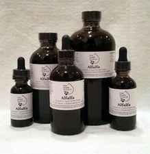 Alfalfa Tincture, Extract, Meidcago Sativa, Multiple Sizes, Highest Quality