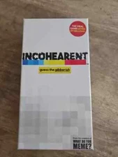 Incohearent Incoherent Adult Party Game, What Do You Meme New Game, Factory seal