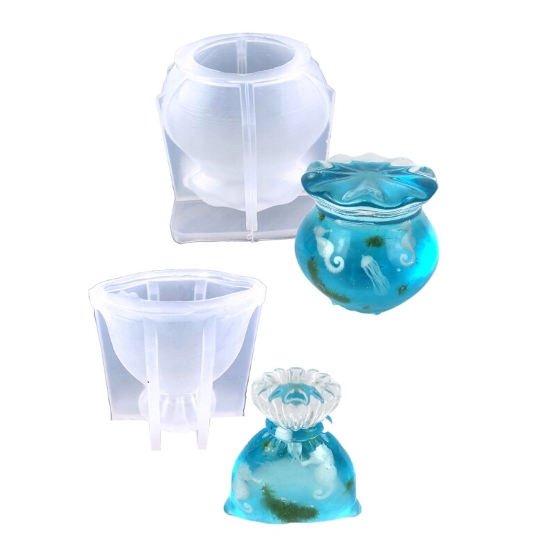 Resin Pendant Moulds Molds Blessing Bag Shaped Epoxy Resin Jewelry Mold