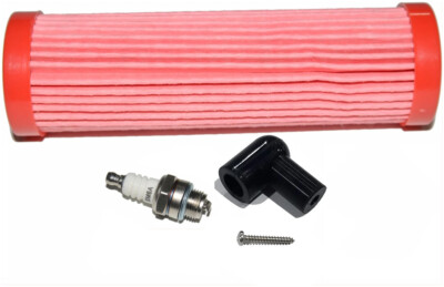 Victa Lawn Mower Service Kit – Air Filter, Spark Plug & Boot – Push Mower Repair