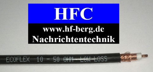 2,5 m Ecoflex 10 konfektioniert mit N-Stecker / UHF-Stecker bis 6 GHz/50 Ohm - Picture 7 of 9