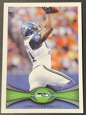 2012 Topps Chris Clemons #181 Seattle Seahawks